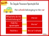 Possessive Apostrophes - Years 3 and 4 Teaching Resources (slide 7/19)